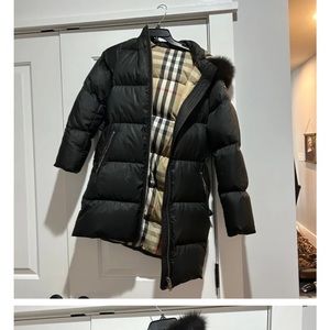 Girls size 14 Burberry coat